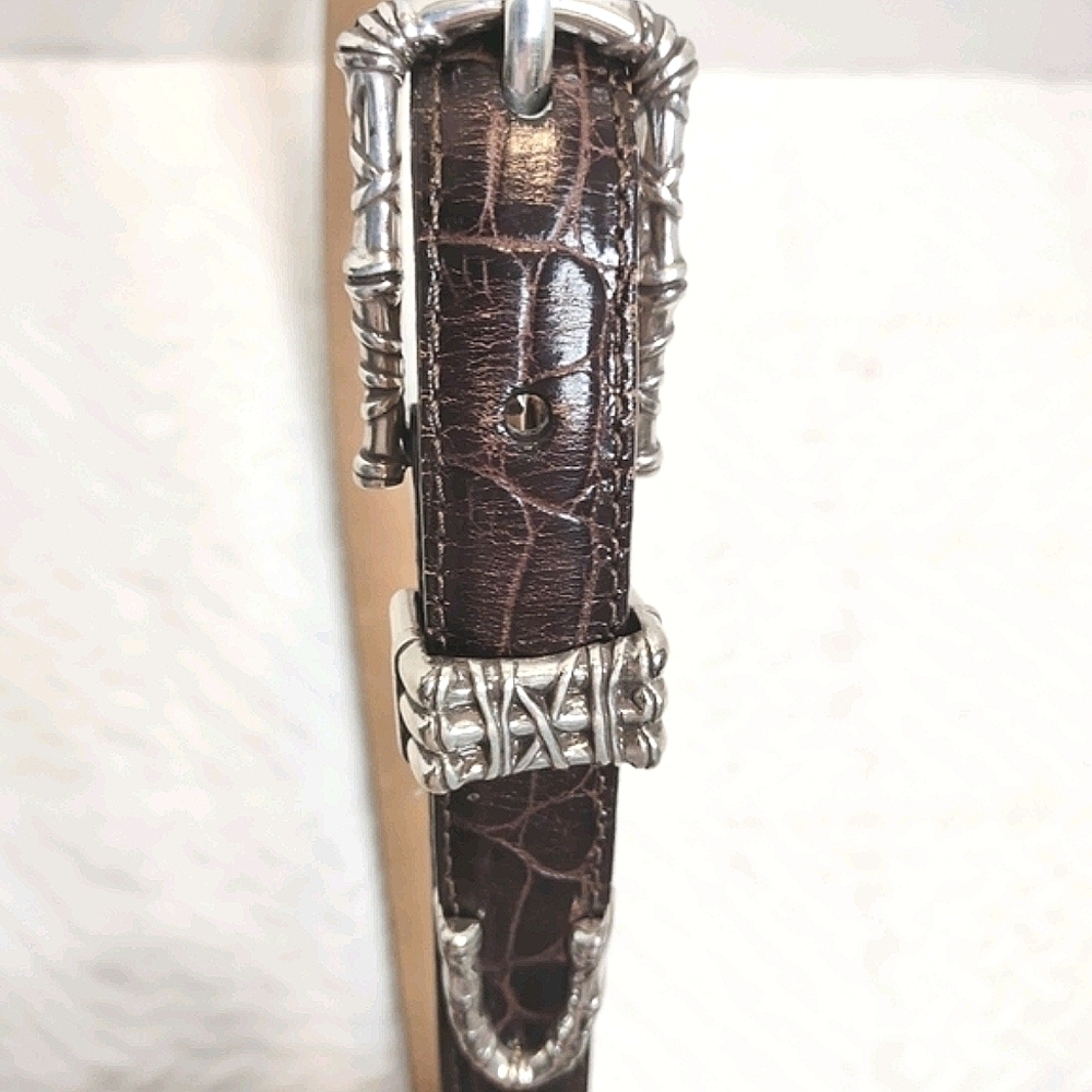 Brighton Belt w/ Silver Buckle - Picture 3 of 5